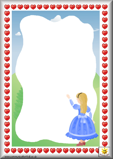 alice in wonderland clip art borders - photo #33